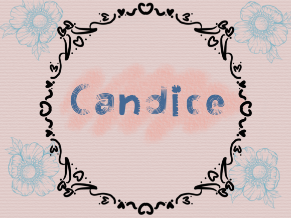 Candice: A Handwritten Font for Bold Digital Communication