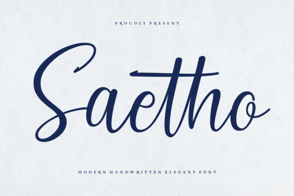 Choosing Saetho: An Elegant Handwritten Font for Modern Web Design