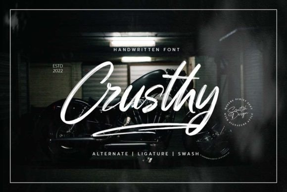 Crusthy Font: A Typeface for Authentic Editorial Design
