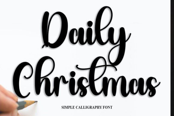 Daily Christmas: A Font Review for Brand Designers