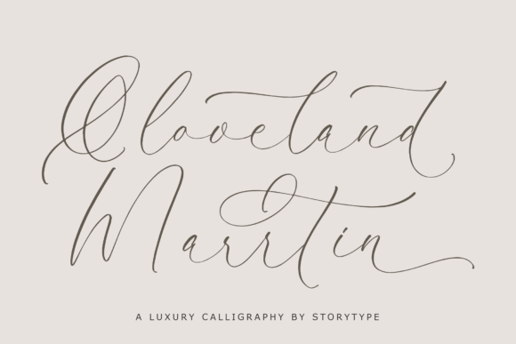 Finding a Signature Script Font for Digital Branding: Qloveland Marrtin