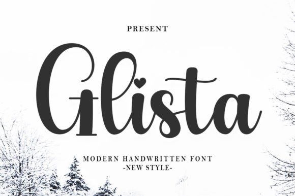 Glista: The Handwritten Font for Modern Marketing