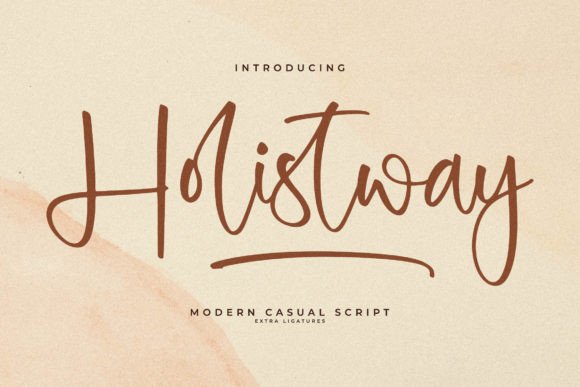 Holistway: A Font for Calm and Modern Editorial Stories