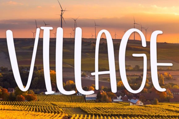 How the Village Font Can Upgrade Your Brand's Look