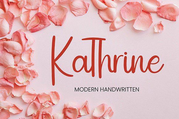 Kathrine Font: The Elegant Script for Crafters and Creators