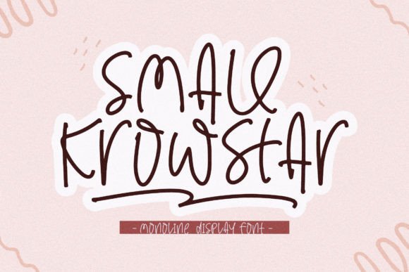 Small Krowstar: A Font That Brings Personality to Your Web Design