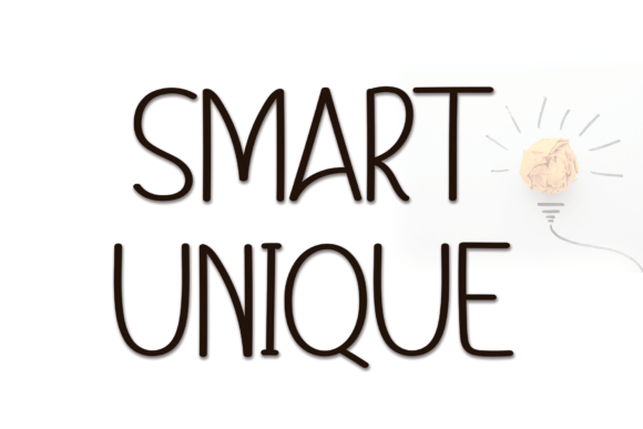 Smart Unique: The Joyful Handwritten Font for Crafters and Sellers