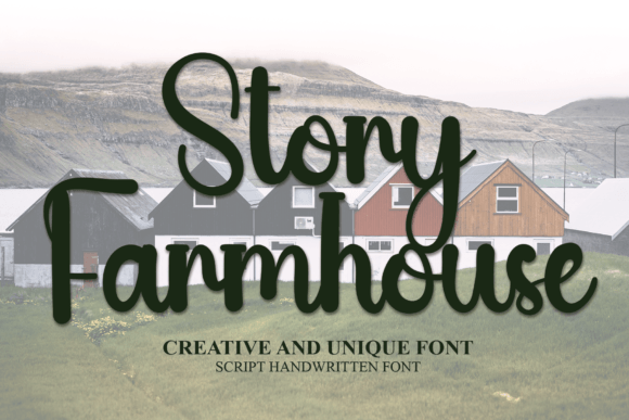 Story Farmhouse: The Friendly Font for Your Creative Projects