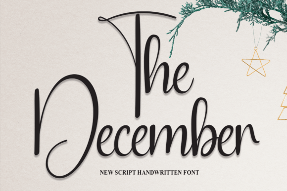 The December: A Script Font Built for Modern Digital Design