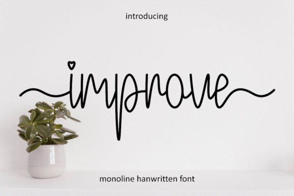 The Improve Font: A Crafters' Tool for Elegant Product Design