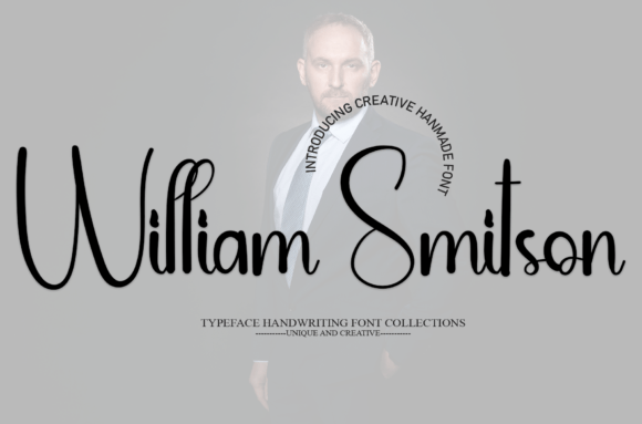 William Smitson: A Sophisticated Handwritten Script for Modern Projects