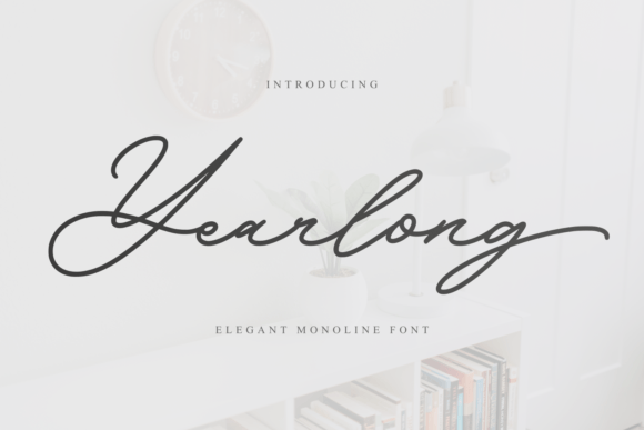 Yearlong: An Elegant Script Font for Modern Web Design